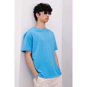 T-shirt en molleton de haute qualité, anti-humidité, fournisseur en gros pour hommes - Product Image 5