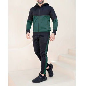 Sudadera con capucha de manga larga para hombre, jersey con estampado de cuadros de colores, costura personalizada - Product Image 4