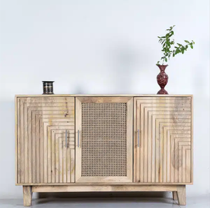 <b>Rattan</b> 3 Door <b>Sideboard</b> - Product Image 1