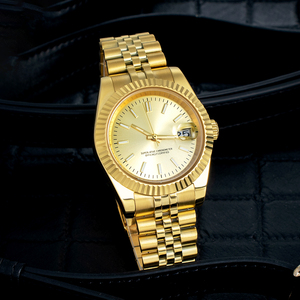 Luxury Mens Watch Stainless Steel Fashion GFL-JR004 Mechanical <b>Wristwatches</b> OEM ODM - Product Image 6
