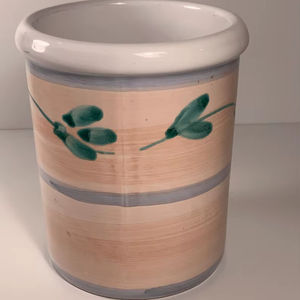 Modern Ceramic <b>Utensil</b> <b>Holder</b> Crock | Large Spoon Spatula Storage | Eco-Friendly Dishwasher Safe High Quality Decorative <b>Kitchen</b> - Product Image 1