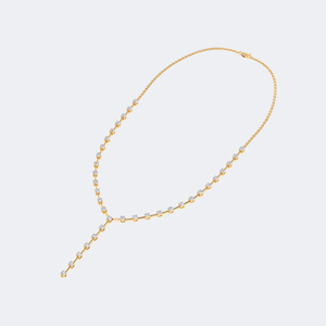 Collier à pendentif diamant rond serti de griffes 2.30CTW - Product Image 1