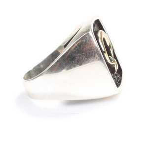 Anillo de Plata de Ley 925 para Hombre con Luna Creciente y Estrella en Relieve, Regalo Religioso Islámico - Product Image 4