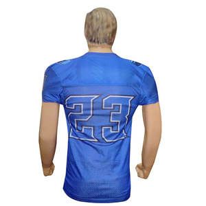 ชุดเสื้อเจอร์ซีย์ฟุตบอลอเมริกันสำหรับผู้ใหญ่เสื้อทีมระบายอากาศได้ดีพิมพ์ซับลิเมชันผ้าโพลีเอสเตอร์100% ีเอสเตอร์ขนาดพลัสไซส์แห้งเร็วสั่งพิมพ์โลโก้ทีม - Product Image 6