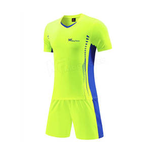 ชุดฟุตบอลทีมเยาวชนเท่ๆ พร้อมส่ง ขายส่ง ราคาถูก MOQ ต่ำ รับผลิตตามแบบ ชุดเสื้อฟุตบอลแห้งเร็ว ระบายอากาศได้ดี - Product Image 3