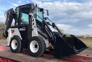 Hidromek 62SS Minicargadora Diesel con Retroexcavadora y Cargador Frontal, Minicargadora de 65 HP con Ruedas |   Paisajismo de Alta Eficiencia para la Construcción - Product Image 2