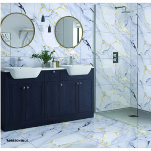 Carreaux de sol et de mur en porcelaine Golden Endless 600x1200 Carreaux de grand format de luxe pour les intérieurs - Product Image 1