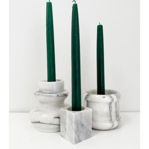 ชุดเชิงเทียนทีไลท์2ชิ้นที่วางเทียนหินอ่อนรูปหัวใจดีไซน์แฟนซีเชิงเทียนทำจากหินอ่อนสีขาว - Product Image 6