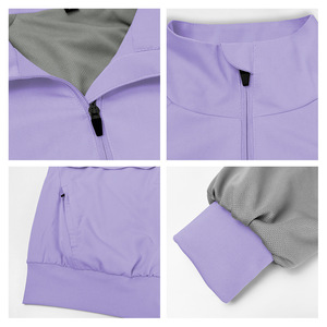 Nhà Máy Mới Co Giãn Bác Sĩ Thoáng Khí Dây Kéo Áo Tùy Chỉnh Bệnh Viện Y Tế Mềm Đồng Phục Điều Dưỡng Phẫu Thuật Phụ Nữ Chà Áo Khoác - Product Image 5