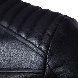 Chaqueta de Cuero para Hombre, Estilo Personalizado con Logotipo, Precio Más Vendido, Temporada de Invierno, Lona Ecológica, Transpirable, para Montar al Aire Libre, Cálida - Product Image 4