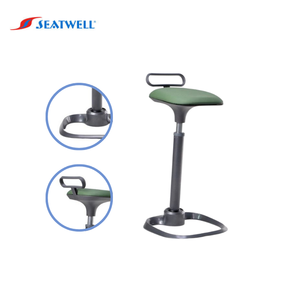 <b>Portable</b> coffee table foot bar stool with backrest - Product Image 1