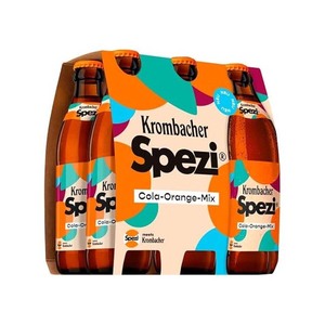 Alta calidad Krombacher Spezi Cola Naranja Refresco Venta al por mayor Multipack de 12 x 0.33L Latas Refrescante Soda alemana - Product Image 2
