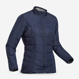 Veste matelassée en coton de haute qualité pour femmes Veste matelassée en coton respirante au design personnalisé pour femmes - Product Image 3