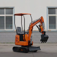 Excavator Mini Crawler WOMI 1-3,5 Ton dengan Kapasitas Bucket 0,03m, Garansi 1 Tahun untuk Penggalian Rumah & Basement