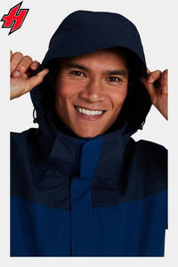 2024 chaqueta de senderismo de invierno personalizable para hombre transpirable impermeable con capucha de lluvia a prueba de viento características resistentes al agua - Product Image 3
