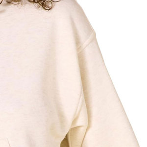 Ropa de invierno para mujer, sudaderas con hombros caídos, Top deportivo al aire libre más vendido con logotipo frontal, cuello con capucha y bolsillos al por mayor - Product Image 5