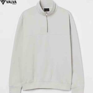 เสื้อสเวตเตอร์มีฮู้ดแบบสวมหัวของผู้ชายเสื้อสเวตเตอร์ผ้าฝ้ายแขนยาวพิมพ์ลายขนาดตามสั่ง - Product Image 2