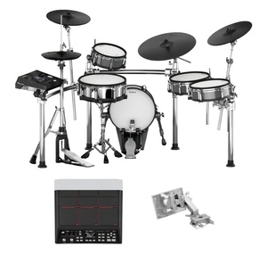 Kit de Batería Electrónica Original de Alta Calidad, Módulo de Sonido Profesional con Pads de Malla, Versión de Alto Rendimiento - Product Image 2