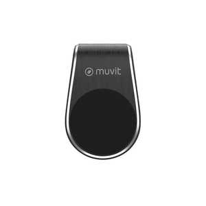 Support de téléphone portable Muvit MCCHL0007 noir pour tableau de bord de voiture, support de voiture et de téléphone portable portable pour GPS et téléphones portables - Product Image 3