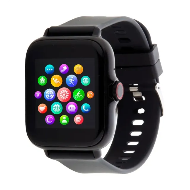 Cortland Fitness Smart Watch with Liquid Silicone Wristband USB Charging Wireless for Unisex Health & Activity Tracking