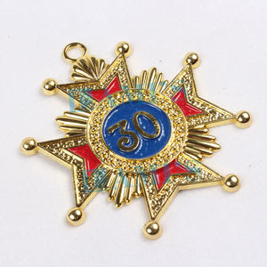 Maçonnique Rose Croix 30e Degré Sash Jewel Meilleur Matériel Franc-Maçon Regalia Jewel Maçonnique - Product Image 3