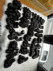 Lagee — Extensions de cheveux naturels 10A, cheveux très tirés, Double Drawn, Super rebondissants, meilleur vente - Product Image 3