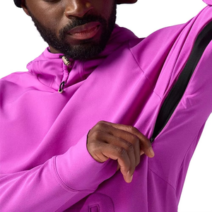 Sweat à capuche pour homme léger à manches longues personnalisé pour l'extérieur Prix ​​bas Conception OEM personnalisée Sweat à capuche softshell pour homme - Product Image 3