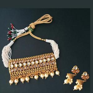 Ensembles de bijoux fins de création réelle-Collier en cuivre de pierre AD FBB0094B - Product Image 1