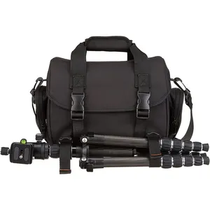 Прочный большой легкий водонепроницаемый регулируемый плечевой ремень полиэстер сумка для камеры