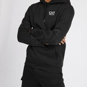 เสื้อฮู้ดขนแกะสำหรับผู้ชายชุดสั้นสองชิ้นเสื้อฮู้ดขนแกะ - Product Image 3