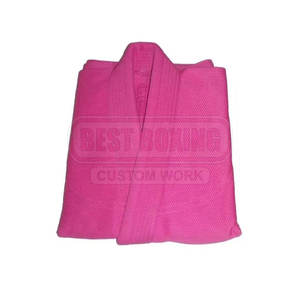 Uniforme de karaté Jiu Jitsu Kimono avec coutures renforcées pour l'entraînement quotidien Uniforme de karaté avec tissu en coton durable - Product Image 6