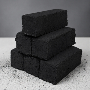 Briquettes de charbon de coco 100% pour chicha et narguilé, qualité supérieure, forme rectangulaire - Product Image 2