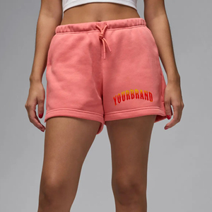 Wholesale Latest Design <b>Board</b> Shorts Women 100% Cotton Custom Heat-<b>Transfer</b> Printed Logo Elastic Waist Breathable Shorts - Product Image 1