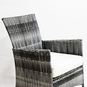 Chaise de patio d'extérieur en osier CH-factory, durable et élégante pour tout jardin ou patio - Product Image 3
