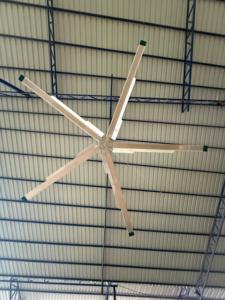 พัดลมเพดานอุตสาหกรรม Cowair hvls 500 L cowealthy สำหรับฟาร์มโรงนาคลังสินค้าและปศุสัตว์ - Product Image 4
