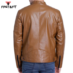2023 chaqueta de cuero personalizada de alta calidad más popular para hombres chaquetas de cuero de moto hechas en Pakistán - Product Image 5