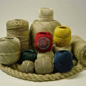 Hilo de yute ecológico de alta calidad, hilo de hilo natural y biodegradable de Bangladesh - Product Image 1