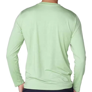 Nouvelle chemise de pêche pour homme sur mesure, taille plus, UPF50 - Respirante, séchage rapide, légère, manches longues, jersey avec tissu en spandex/polyester - Product Image 2