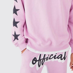 Derniers ensembles de survêtements pour hommes, style élégant, hiver, à capuche, uni, personnalisé, respirant, surdimensionné, 100% coton, grande taille, 2025 - Product Image 5