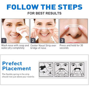 Anti ronquidos <span class=keywords><strong>alergia</strong></span> alivio 3 primavera Nasal respiración dilatadores Starter Kit - Product Image 4