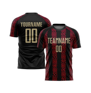 100% Polyester séchage rapide léger respirant uniformes d'entraînement Logo personnalisé Sublimation Football maillot ensemble Football Club équipe - Product Image 5
