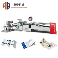 Plieuse manuelle combinée A0 Machine à plier les plans de papier Machine à plier les livrets automatique Machine à plier le papier