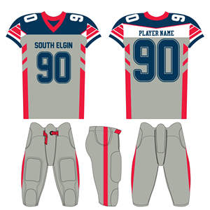 Vente en gros de l'uniforme de football américain personnalisé de la meilleure équipe en Bulklor, ensemble de kit d'entraînement de maillot de football américain, - Product Image 5