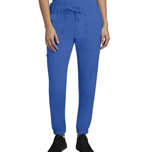 Conjunto de traje médico de tela de punto de dos piezas para hombre de talla grande de etiqueta privada, uniformes de Hospital personalizables para uso hospitalario - Product Image 4