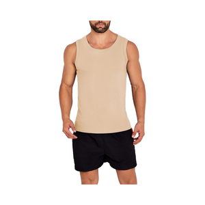 เสื้อกล้ามเข้ารูปสำหรับผู้ชายเสื้อออกกำลังกายผ้าคอตตอนไซส์ XL 100% แห้งเร็วสำหรับใส่ไปยิม - Product Image 1