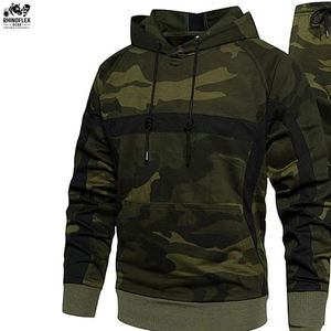 Oem Comfortable Sweat High Quality <b>Camouflage</b> Pullover Tracksuit Cotton Tracksuits For Men Stylish <b>Camouflage</b> Pullover Tracksuit - Product Image 2