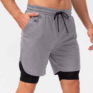 Short de sport en coton OEM pour hommes, confortable, en éponge française, short de jogging athlétique pour hommes vêtements de sueur Shorts personnalisés pour hommes - Product Image 6