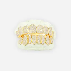 طقم جرايد من الألماس الطبيعي, 6 زجاجات ، 6 I ، واضح ، ألماس ، Grillz ، مجموعة يدوية ، ألماس طبيعي ، ذهبي ، Grillz ، بأفضل سعر