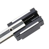 Kit rail linéaire CNC NGS HGR15 200MM avec moteur PLC, engrenage et boîte de vitesses - Bloc coulissant et composants essentiels en acier