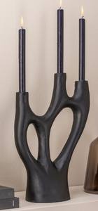 Un candelabro decorativo de hierro en color blanco, diseñado para la decoración del hogar - Product Image 6